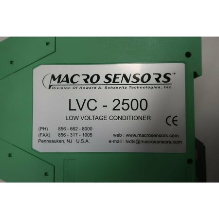 Macro Sensors Low Voltage Conditioner 10-30v-dc LVC-2500